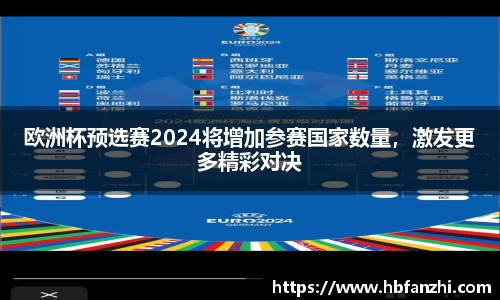 欧洲杯预选赛2024将增加参赛国家数量，激发更多精彩对决